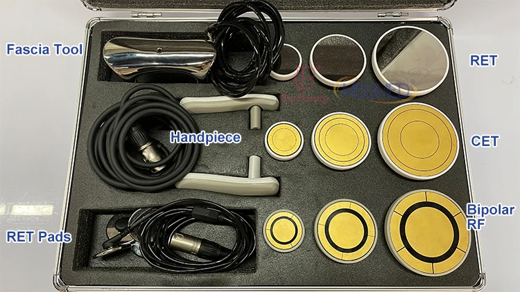 6 in 1 セラピー 物理療法 ジアテルミー Cet Ret サーマル Rf テカー Indeeplus 448Khz 最新技術