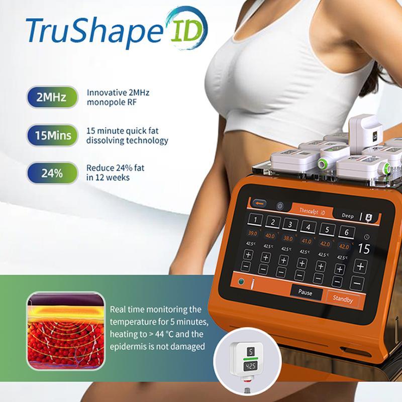 Trushape ID トリートメント EMS 電気的筋肉刺激 ボディ スカルプティング Emslim マシン
