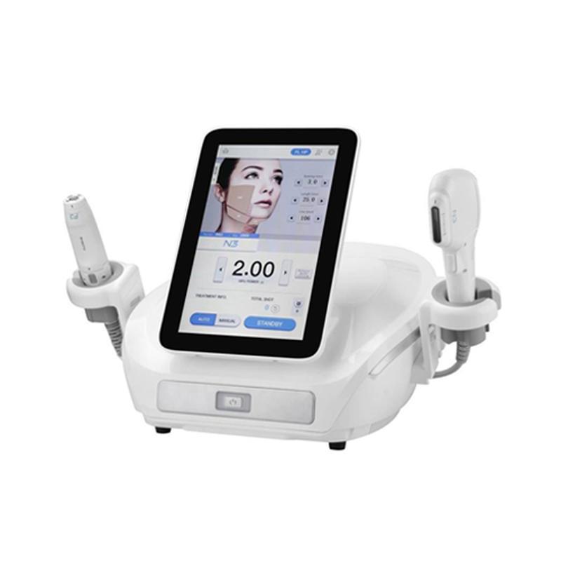 新しいHIFU RFテクノロジー超音波RF 10カートリッジシェイピングビューティーデバイス、肌の引き締めと最高のシワ取り除け